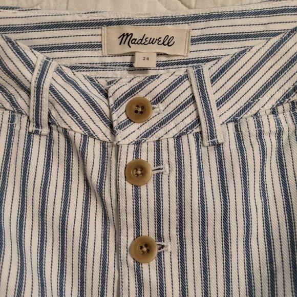 Madewell Emmett Striped Wide Leg Pants - Picture 5 of 7